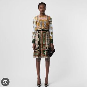 Stunning Burberry scarf dress